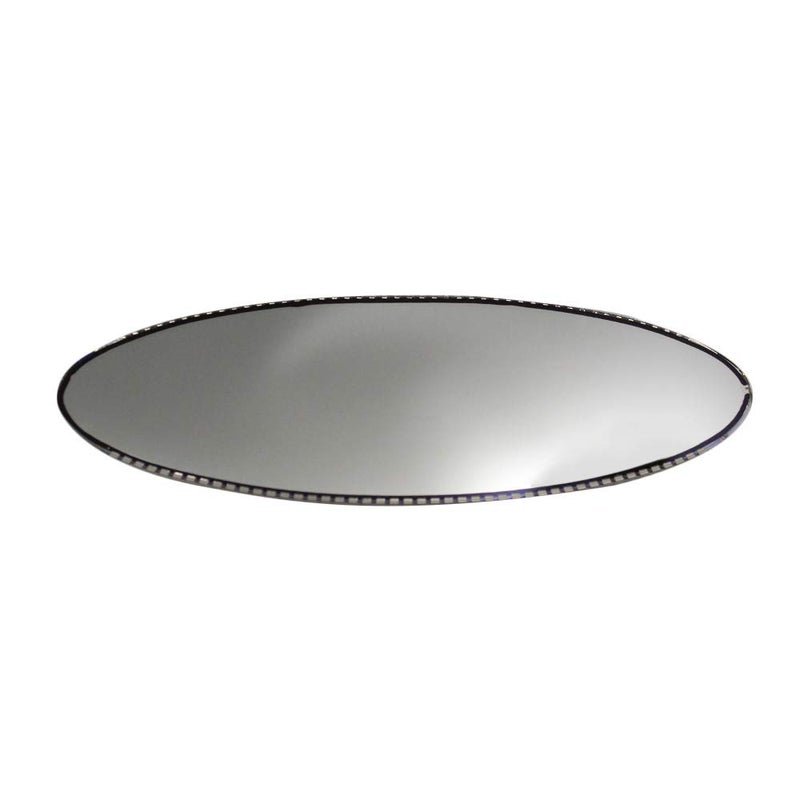 Carrfan Oval Rear View Mirror Auto Dimming Replacement Glass Cell for BMW E46 M3 E39 M5 - Image 1